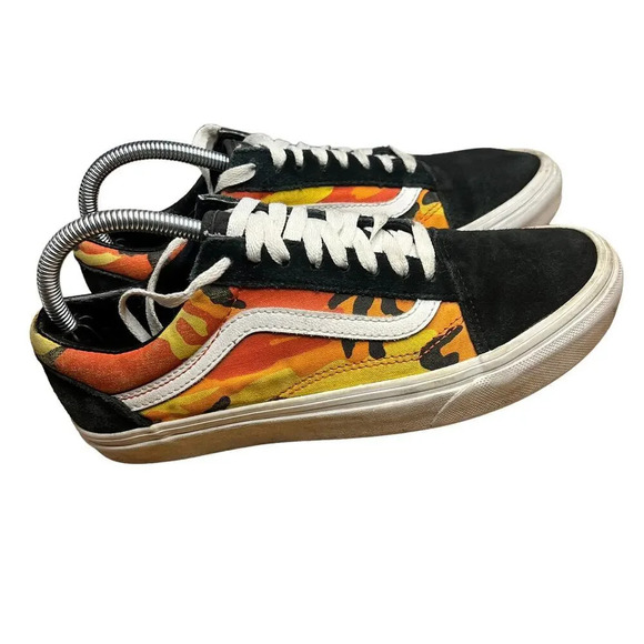 Vans Old Skool 'Pop Camo' Low Top Lace-up Sneakers - Men's 7 / Women's 8.5 - Picture 8 of 10